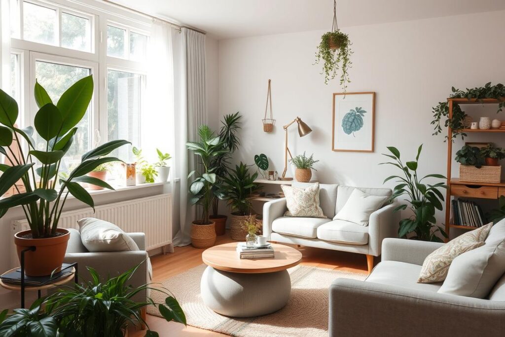 Calming home environment supporting mental health awareness Calming home environment supporting mental health awareness
