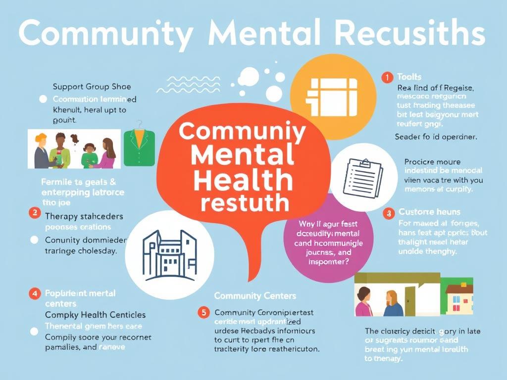 Community mental health resources and support services Community mental health resources and support services