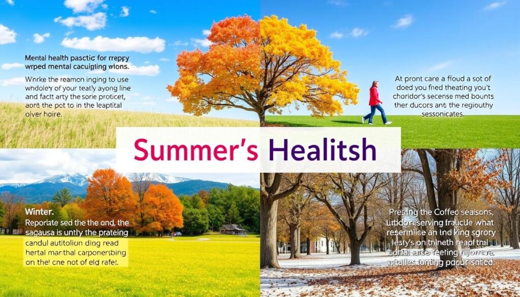 Seasonal mental health awareness practices through the year Seasonal mental health awareness practices through the year
