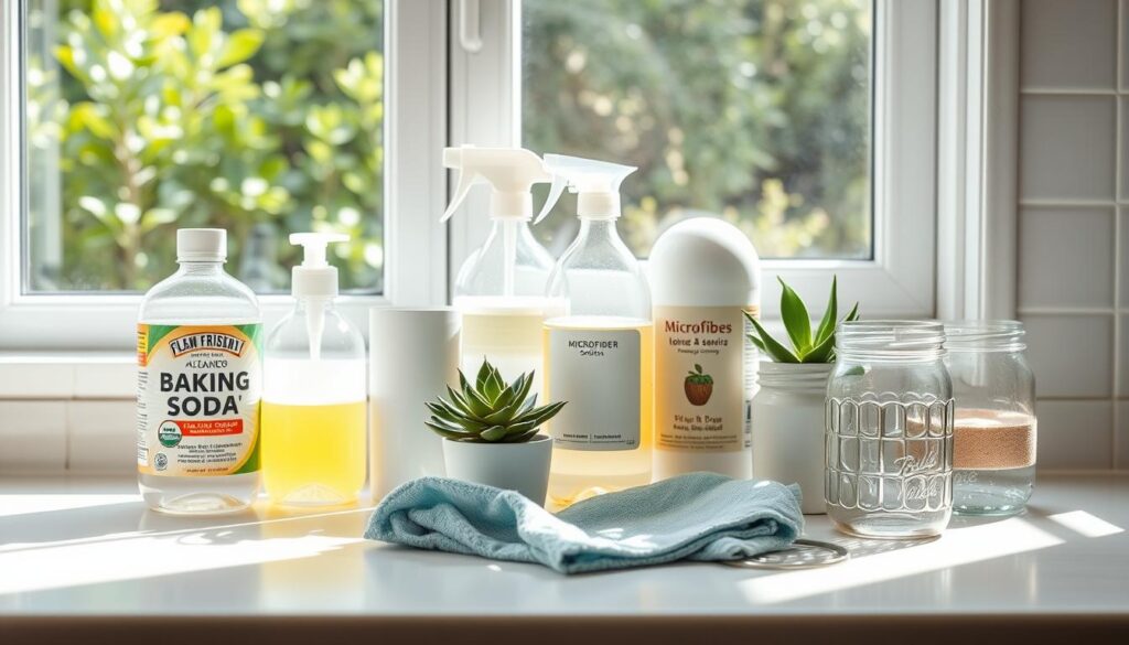 green cleaning routine